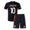 Olympique Lyonnais Alexandre Lacazette #10 Auswärtstrikot 2024-25 Kurzarm (+ kurze hosen)